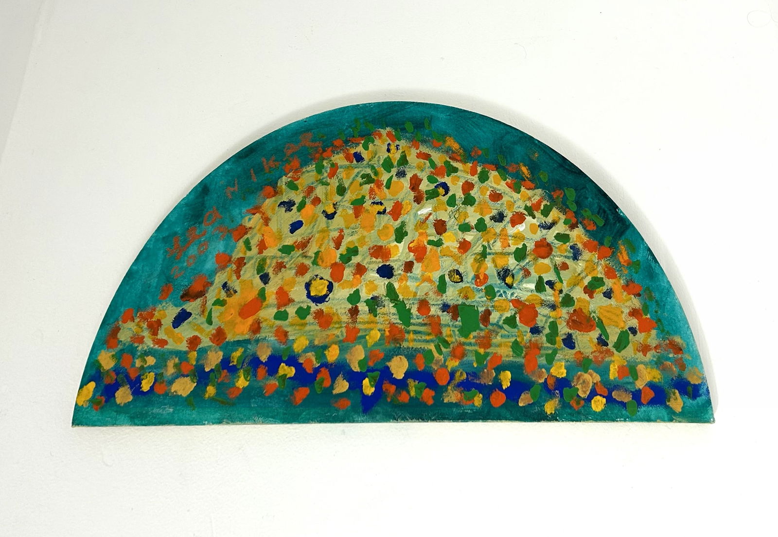 Yaacov Agam: "And I will give them one heart", lithograph on paper, 80x70 cm, framed and numbered.