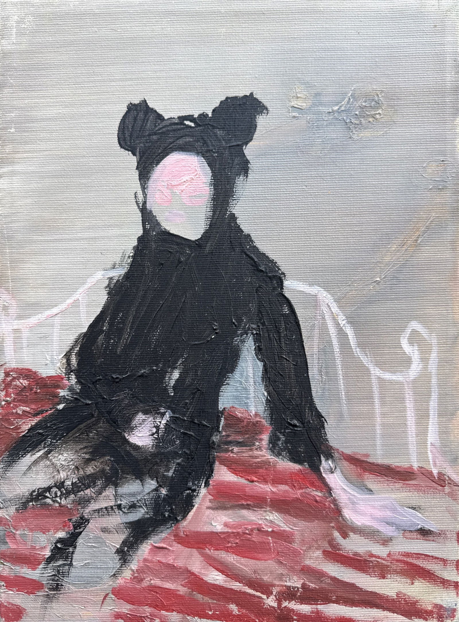 Yuri Katz: Untitled, oil on canvas, 30x22 cm, signed and dated 2013, work by an esteemed contemporary artist, source of the work: Collection of the estate of painter Avner Katz. The work you have attached is an