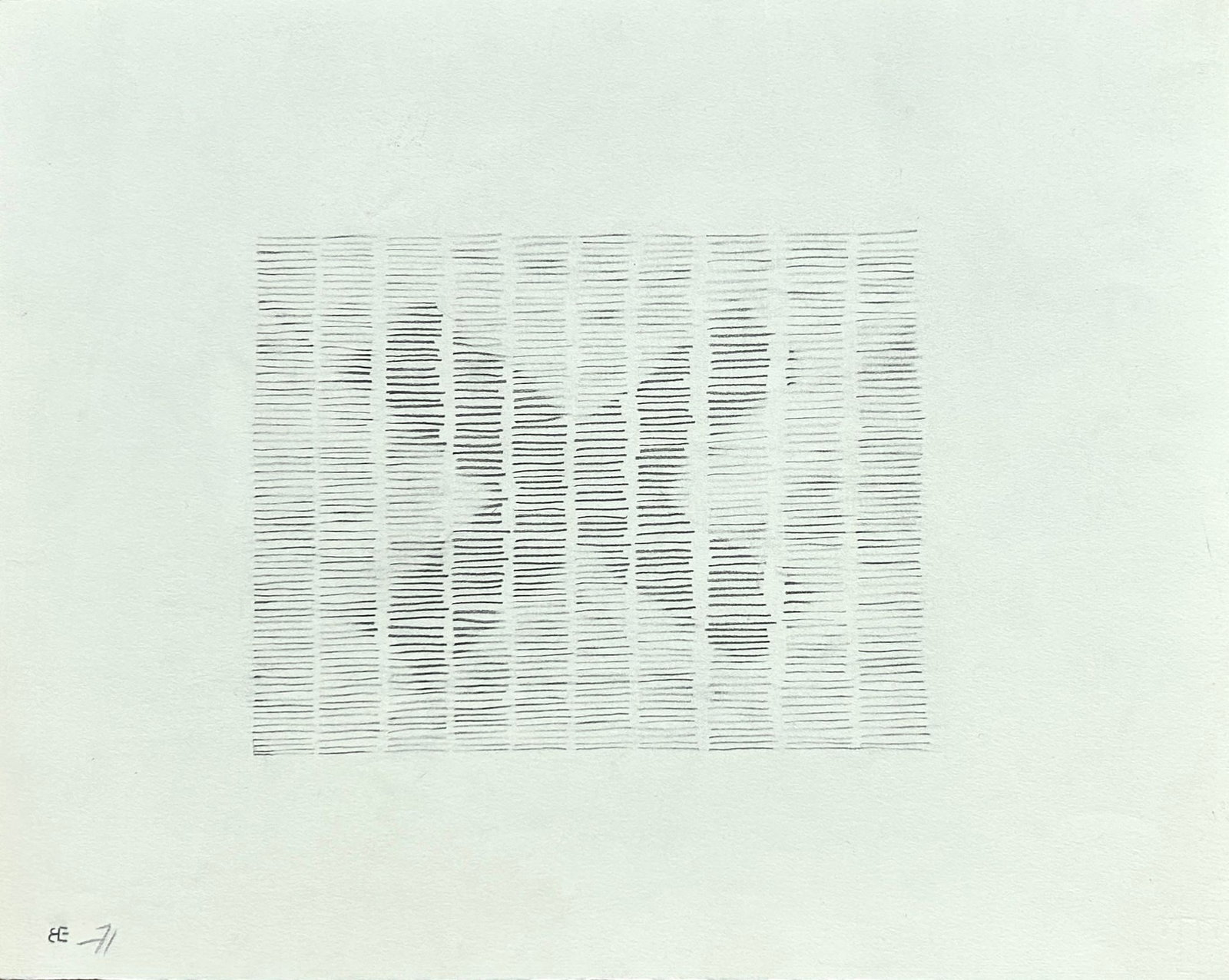 Benni Efrat, Israeli - Lebanon, Pencil on Paper (1 of 3)