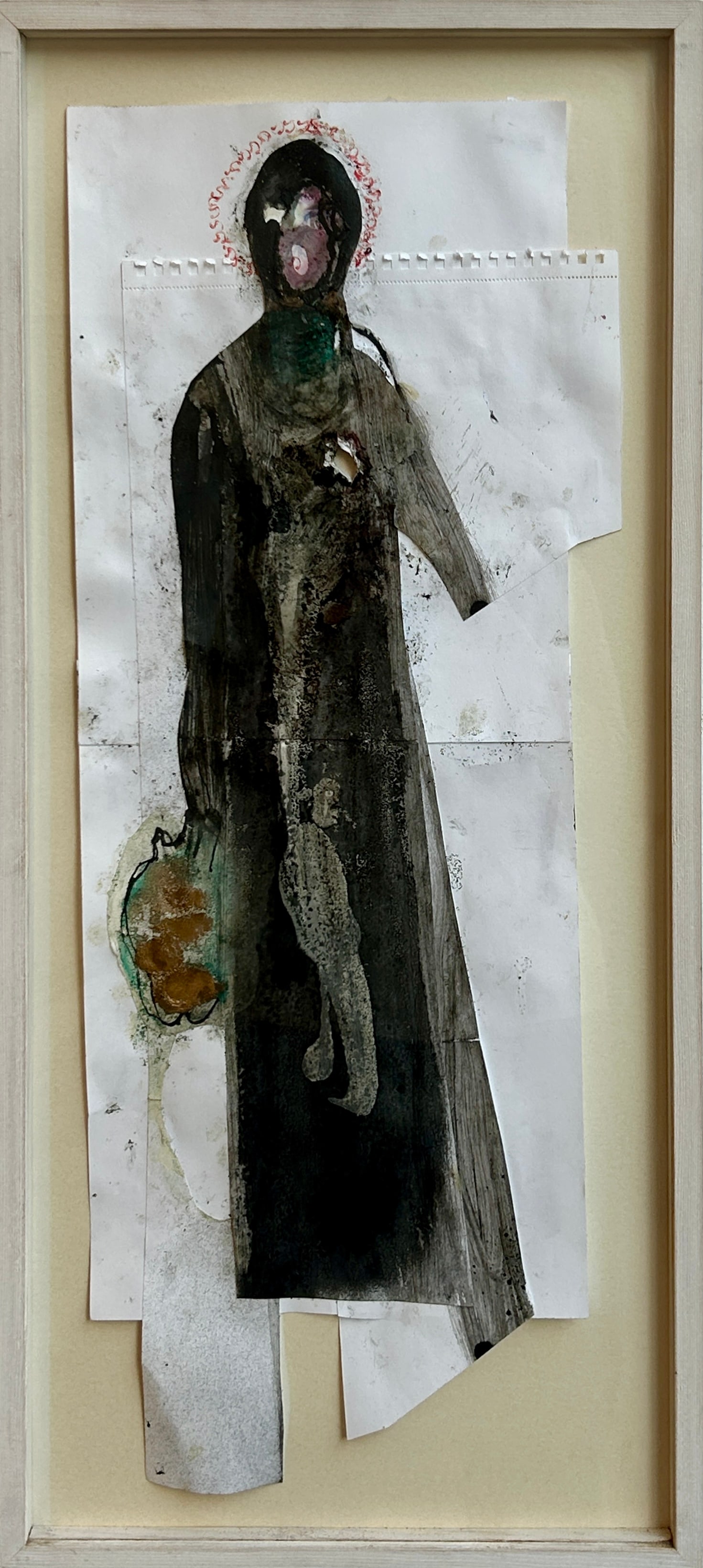 Ruti Helbitz Cohen, Israeli, Gouache and Paper Collage (1 of 6)