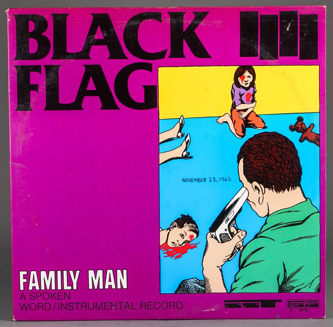 Black Flag "Family Man" LP Vinyl (1 of 6)