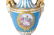 French Sevres porcelain vase/ urn with painting - 3