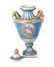 French Sevres porcelain vase/ urn with painting - 5