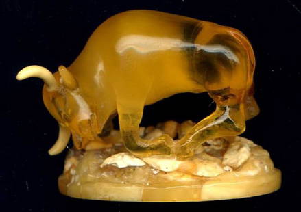 Natural Amber Hand Made Sculpture: Stunning Hand Made Natural Amber Sculpture .....guranteed 100% natural amber...size 45x35x35mm; this baltic amber is approx 50 million years old as experts say. msrp 7500
