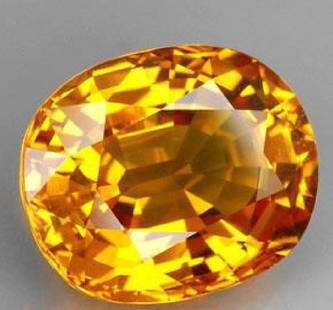 Natural Golden Yellow Sapphire 4.30 Carsts: Natural Golden Yellow Sapphire 4.30 Carsts.....oval shape.....Origin - Ceylon