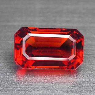 Natural Fancy Vivid Orange/Red Sapphire 2.17 cts - VVS: Natural Fancy Vivid Orange/Red Sapphire 2.17 cts - VS/VVS.....Natural sapphire.....gently heated only...Size- 8.69 x 5.27 x 3.99 mm.. ; shape - Octagon; Origin - Ceylon
