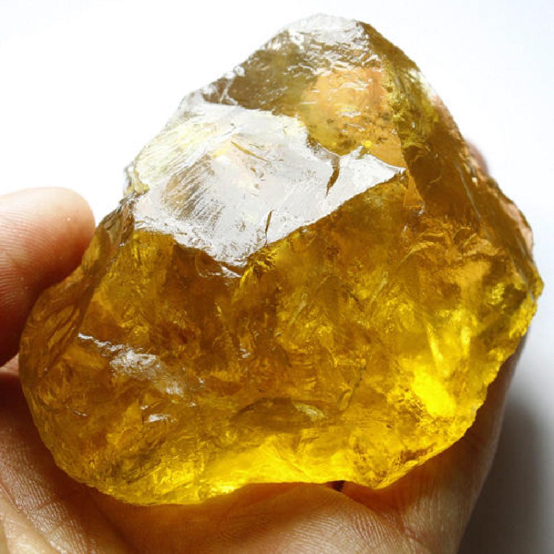 Natural Citrine Gemstone Rough 666.75 carats (1 of 1)