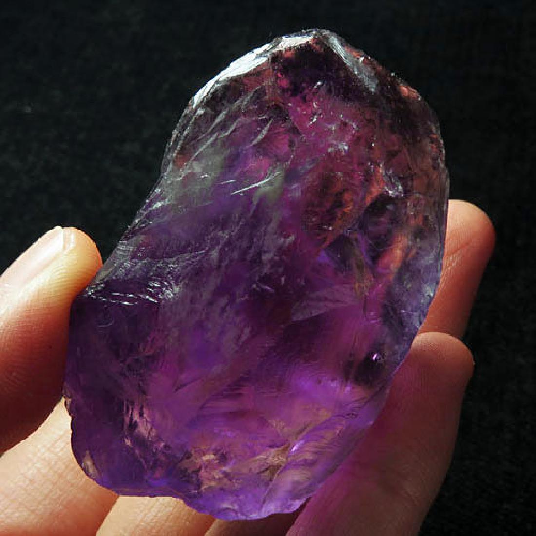 Natural Intense Purple Amethyst Rough 382 Carats (1 of 1)