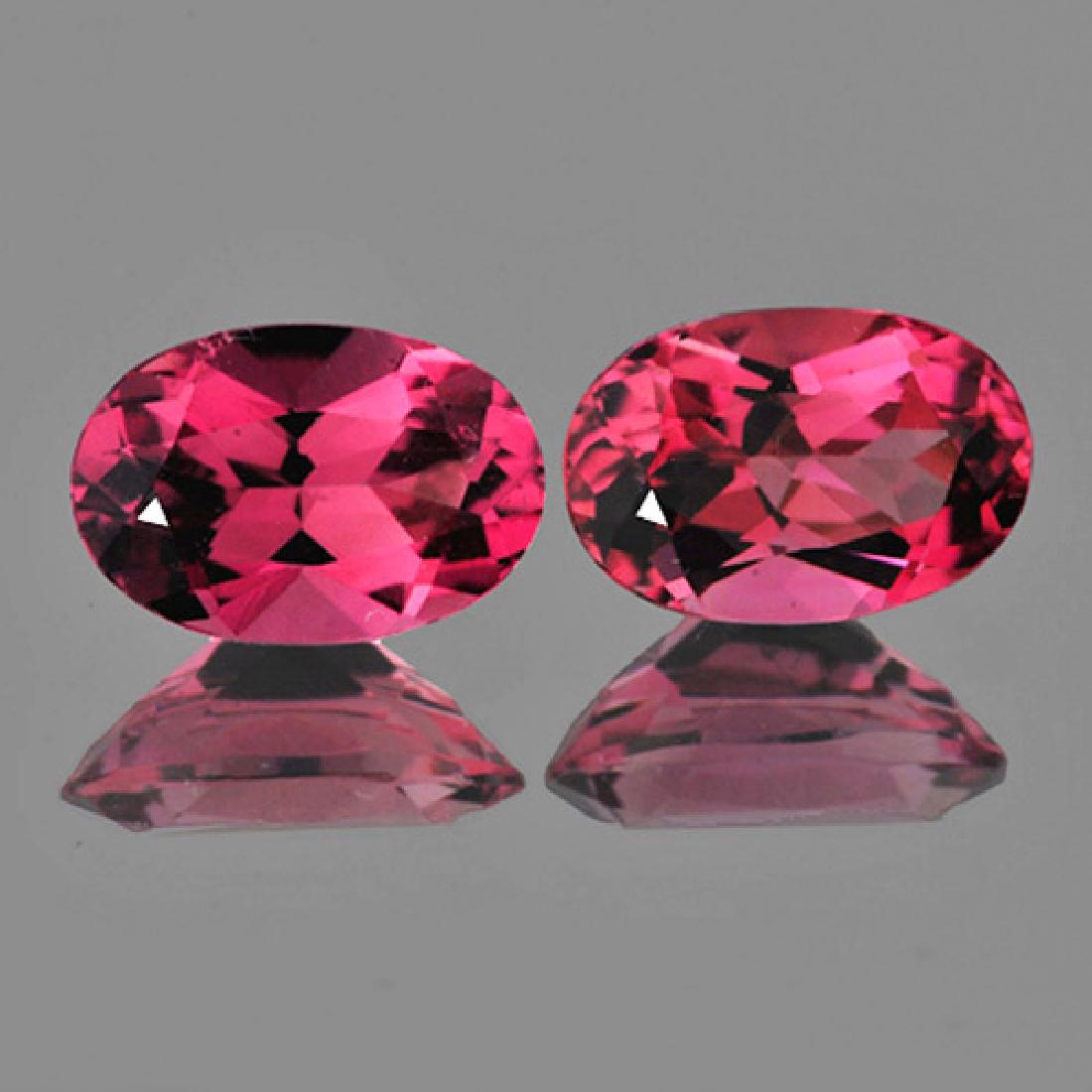 Natural Padparadscha Pink Tourmaline Pair - FL (1 of 1)
