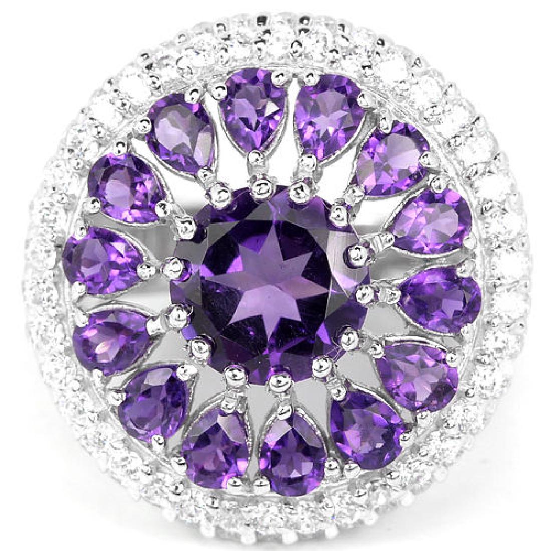 Natural Amethyst Ring (1 of 1)