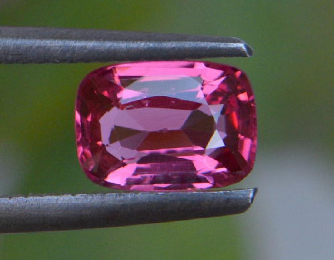Natural Cushion Burma Pink Spinel 1.01 Ct - VVS (1 of 1)