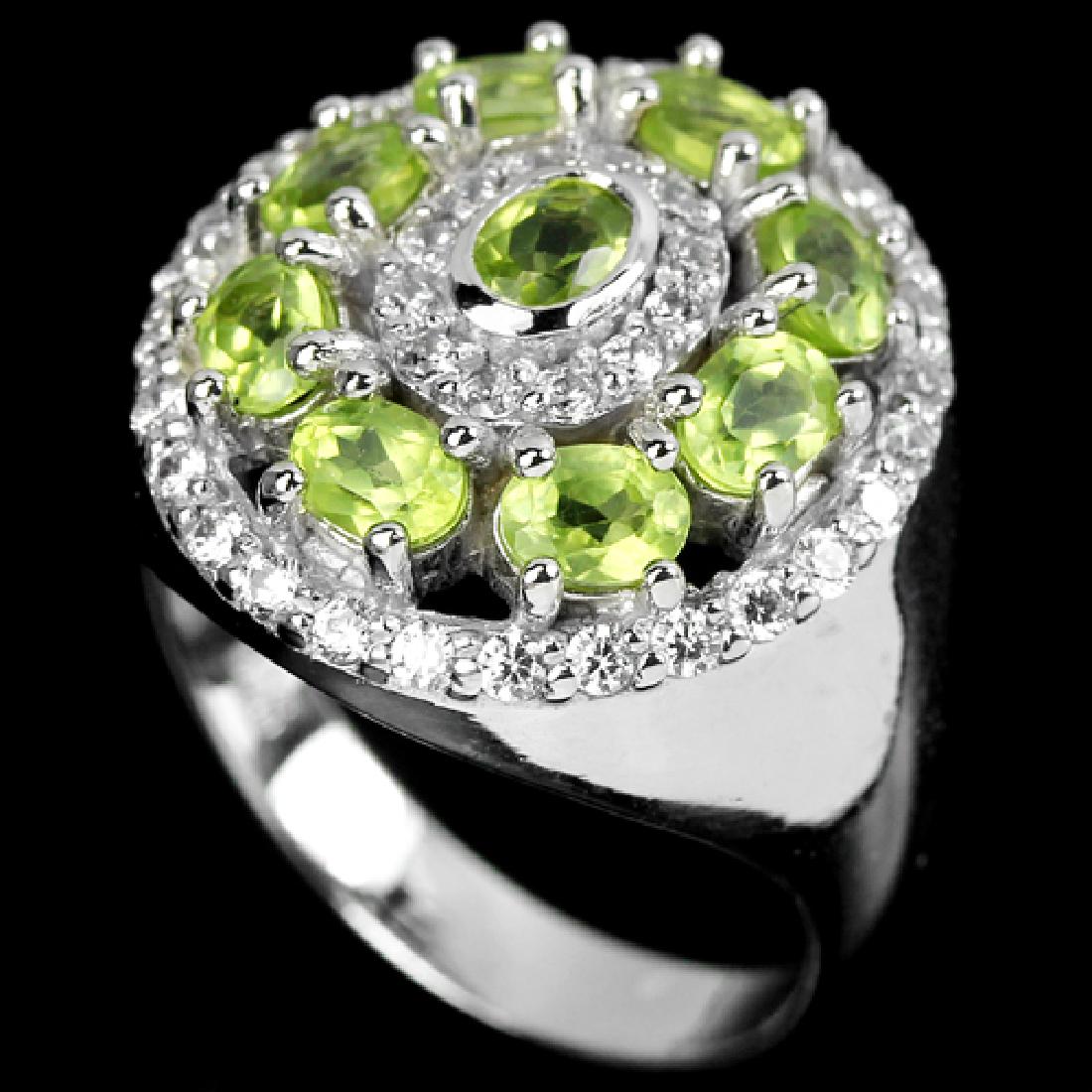 Natural Peridot Ring (1 of 1)