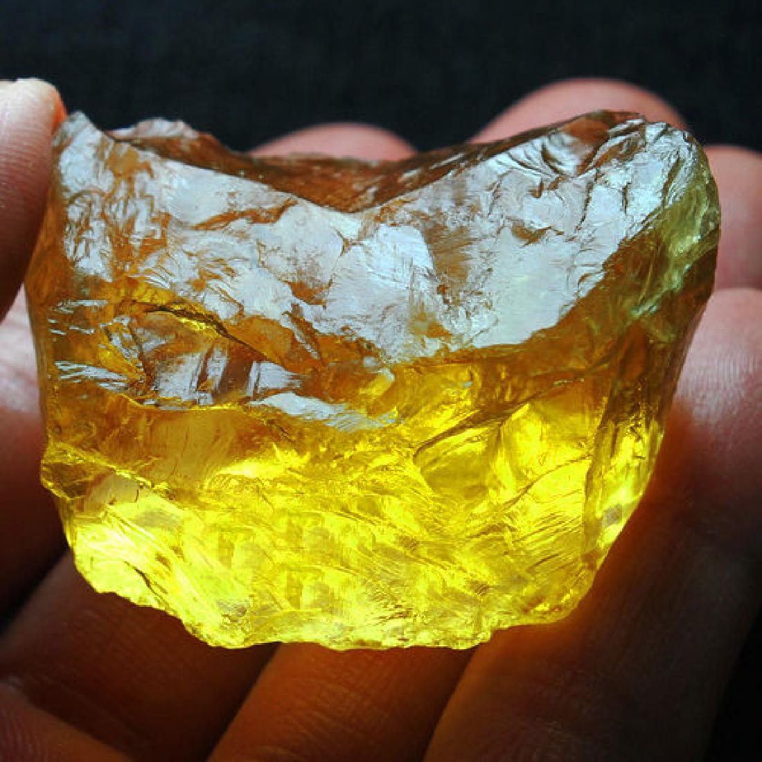 Natural Citrine Gemstone Rough 227 carats (1 of 1)