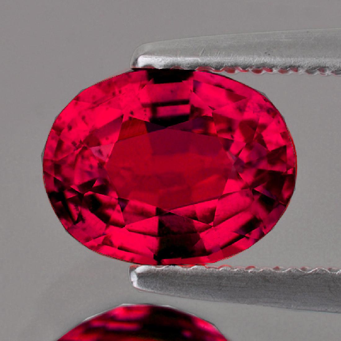 Natural Burma Pigeon Blood Red Spinel 6x5 MM (1 of 1)