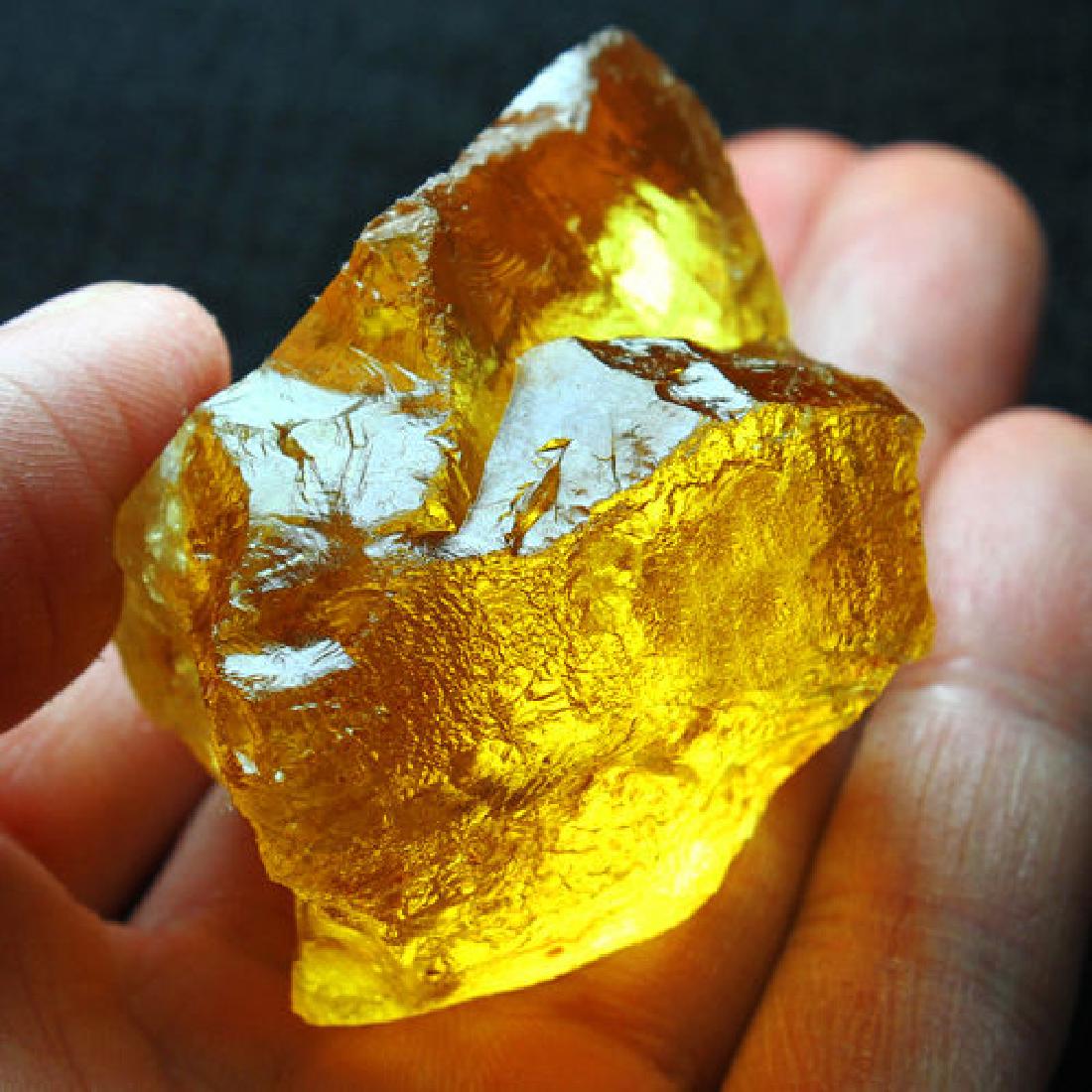 Natural Citrine Gemstone Rough 384 carats (1 of 1)