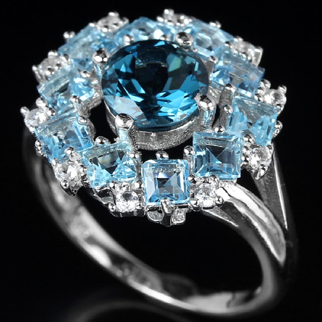 Natural Multi Gemstone Ring (1 of 1)