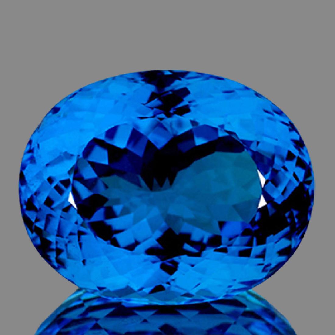 Natural Certified Swiss Topaz 30.86 Carats - Flawless (1 of 2)