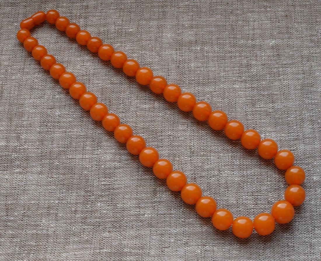 Antique Natural Amber Necklace (1 of 4)