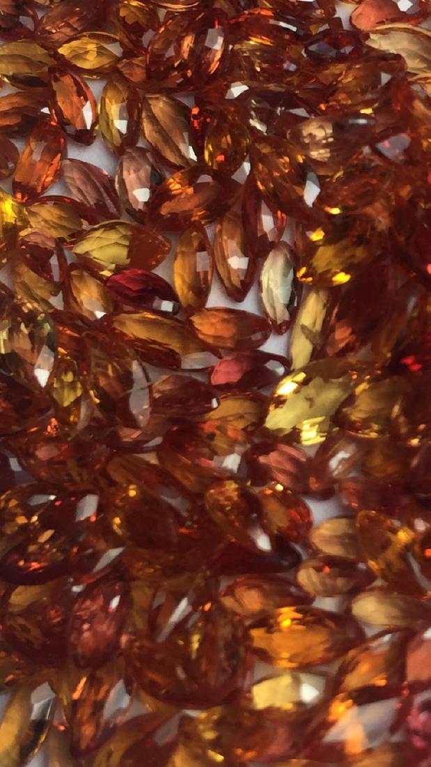 Natural Multi Color Intense Orange/Red Sapphire 15 Cts (1 of 1)