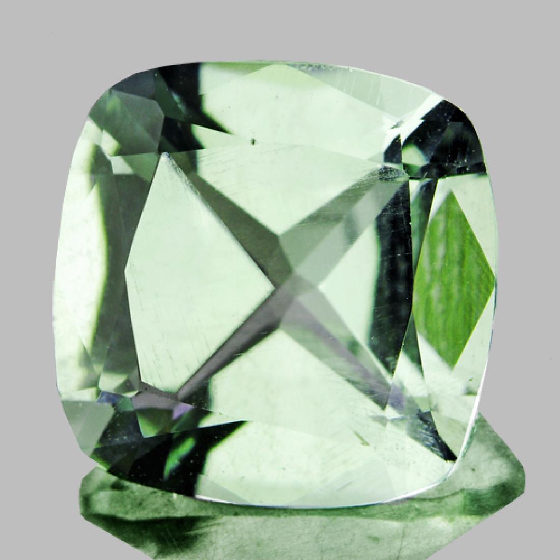 Natural Light Green Tea Color Amethyst 14.12 MM - FL (1 of 1)