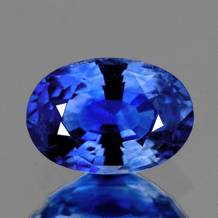 Natural Kashmir Royal Blue Sapphire 5.5x4 MM - VVS (1 of 1)
