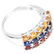 Natural MULTI COLOR SAPPHIRE Ring - 3