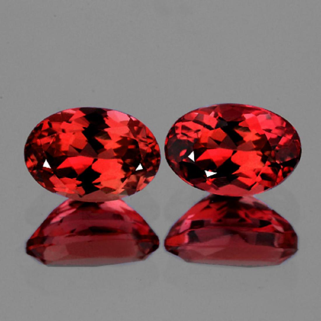 Natural AAA Red Ruby Pair 6x4 MM - VVS (1 of 1)