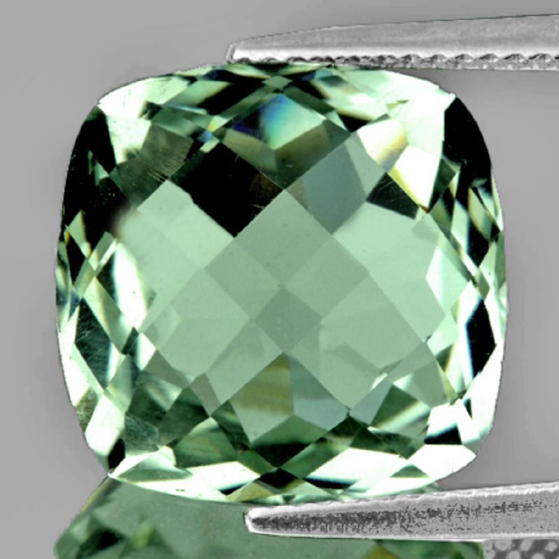 Natural Light Green Tea Color Amethyst 13.00 MM - FL (1 of 1)