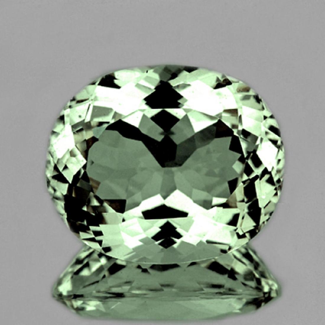 Natural Healing Green Color Amethyst 11.72 Ct - FL (1 of 1)