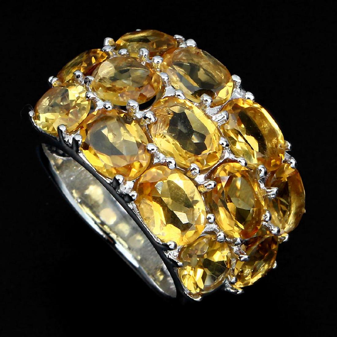 Natural Yellow Citrine  Ring (1 of 1)