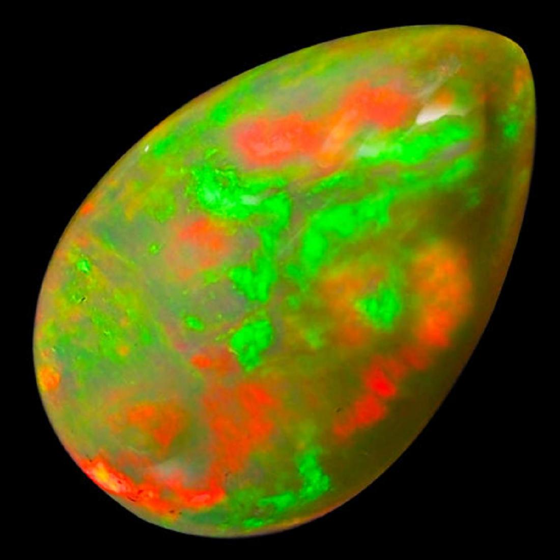 Natural Ethopian White Opal 3.98 Carats (1 of 1)