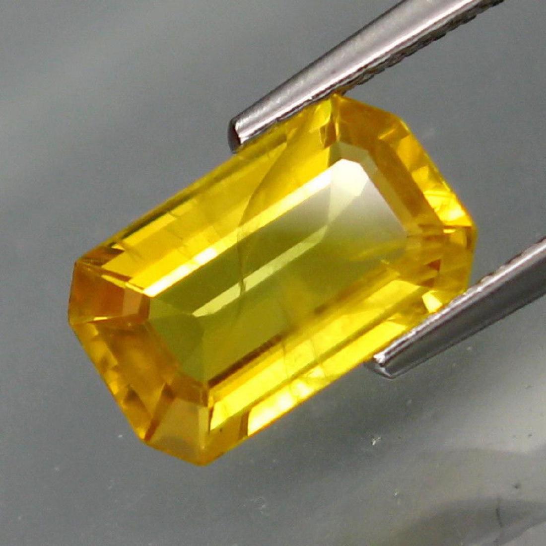 Natural Yellow Sapphire 1.95 Cts (1 of 1)