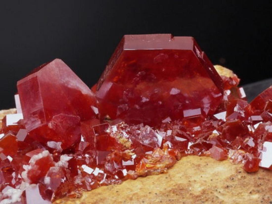 Natural VANADINITE - lustrous Crystals on Matrix (1 of 4)