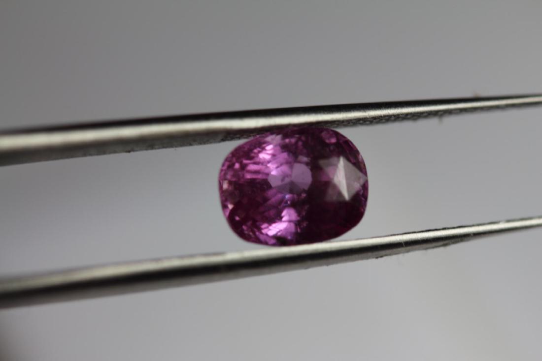 Natural Kashmir Cushion Pink Sapphire 2.23 Ct - VS (1 of 1)