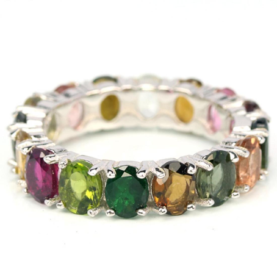 NATURAL MULTI COLOR TOURMALINE Ring (1 of 1)