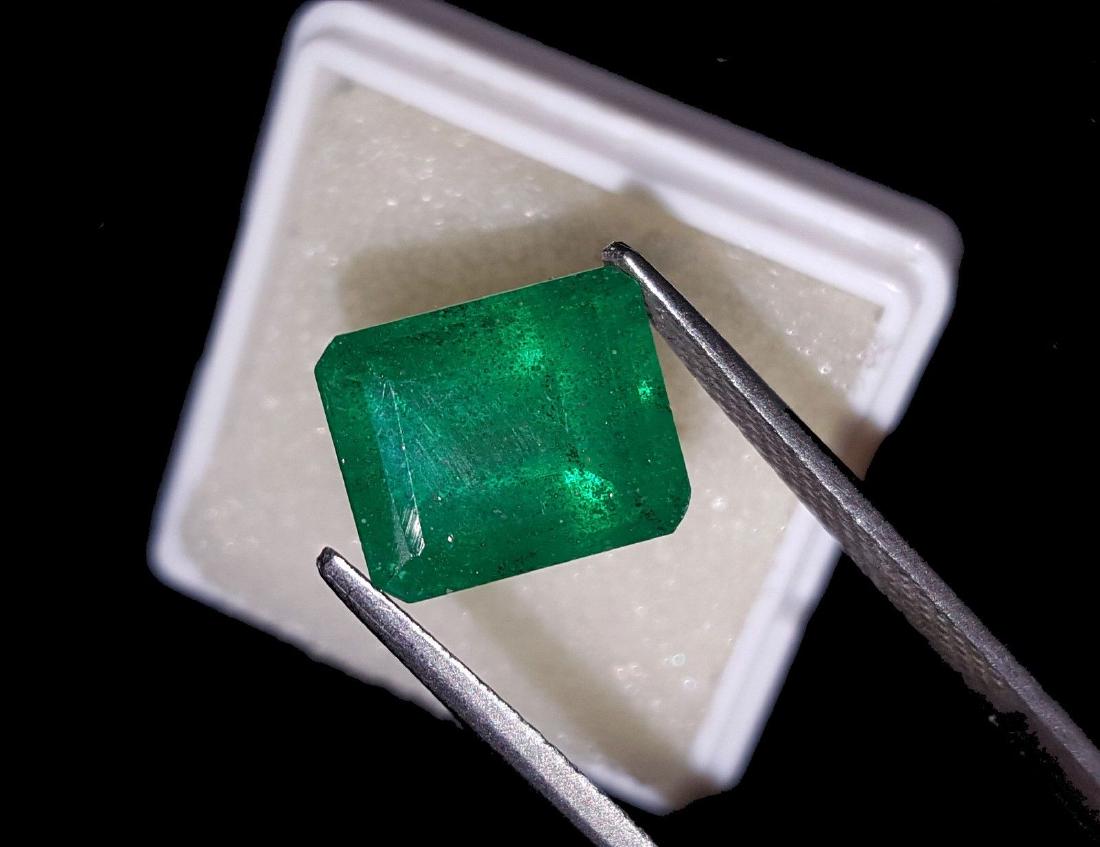 Natural  Forest Green Zambian Emerald 9.83 Ct (1 of 1)