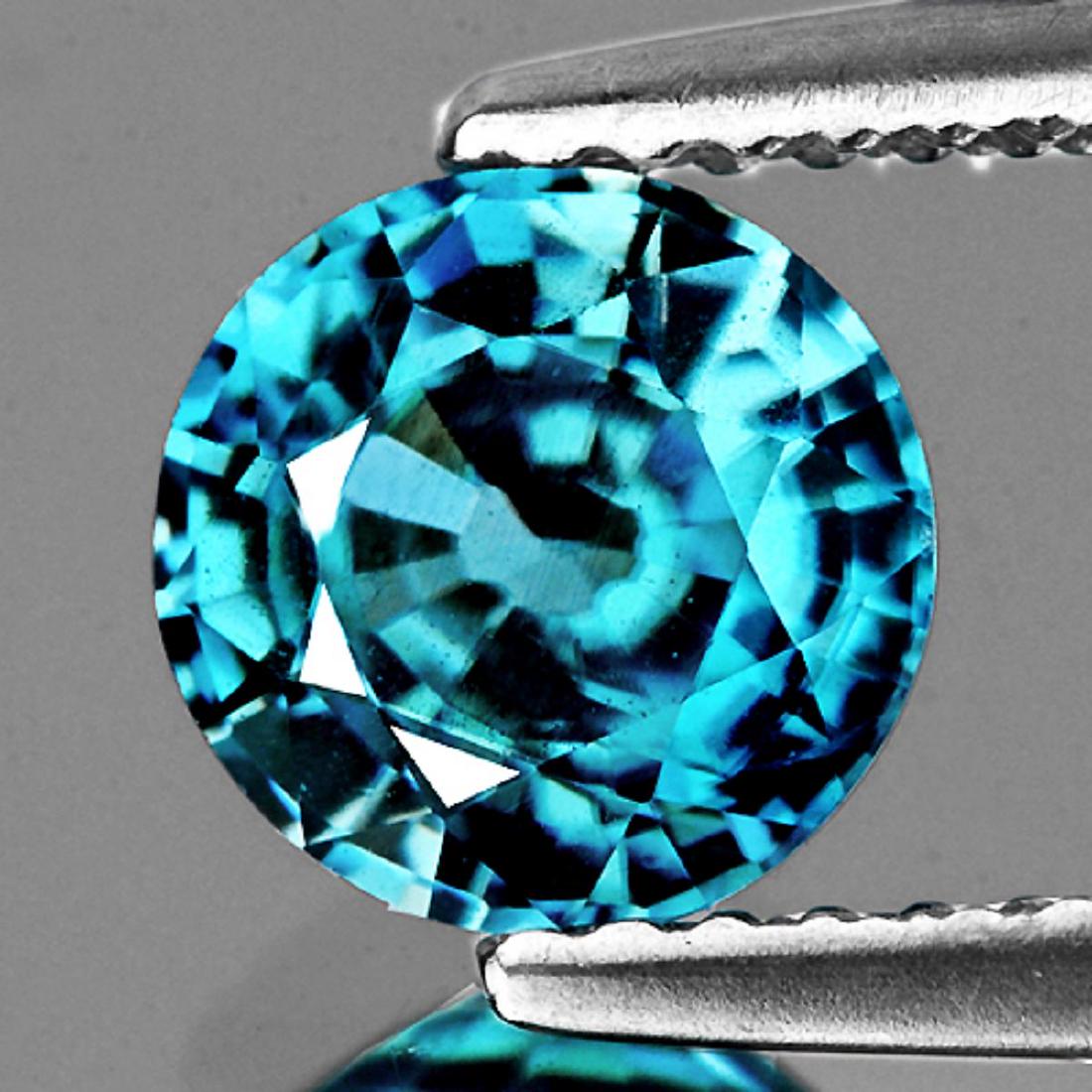 Natural AAA Blue Zircon 3.57 Ct {VVS} (1 of 1)