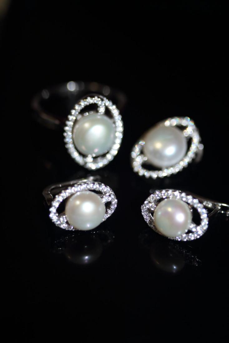 Natural Japanese Pearl Jewelry Set (1 of 1)