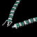 Natural 4x3mm Top Rich Green Emerald Bracelet - 3