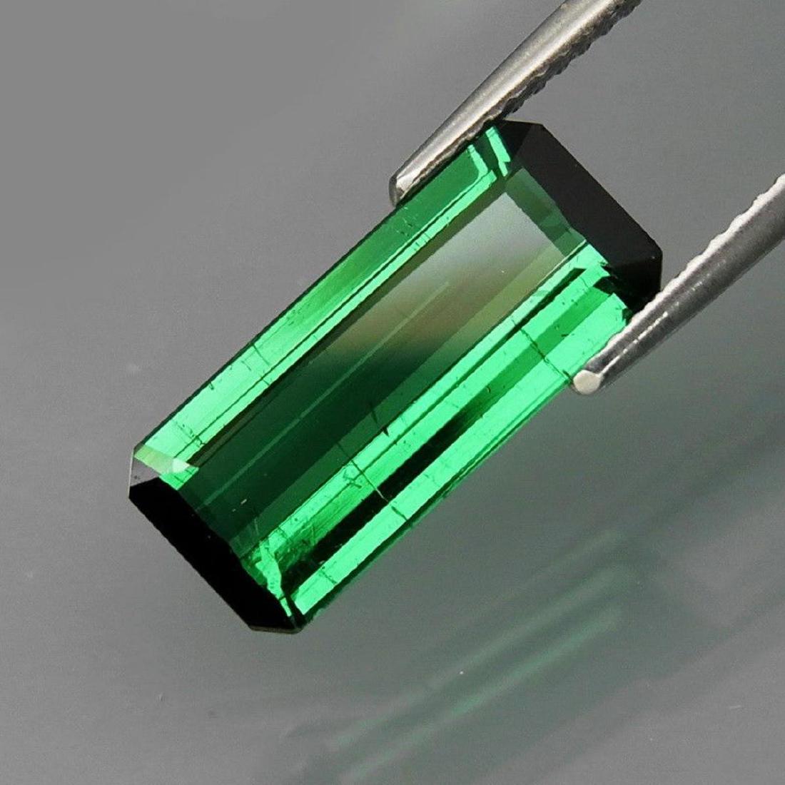 Natural Bluish Green Tourmaline 3.43 Ct (1 of 1)