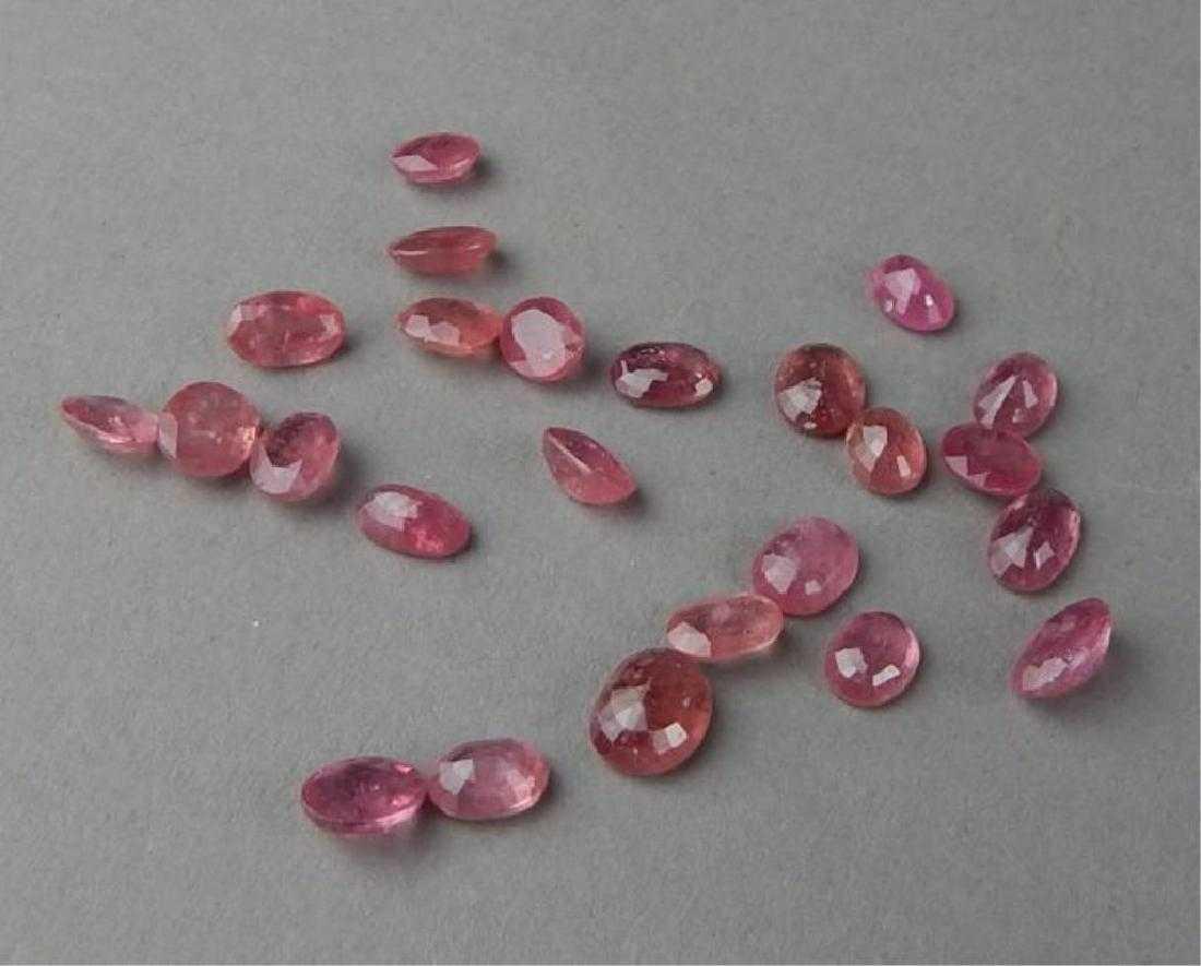 SENSATIONAL HUGE 26.50 CTTW NATURAL RED RUBY LOT (1 of 1)