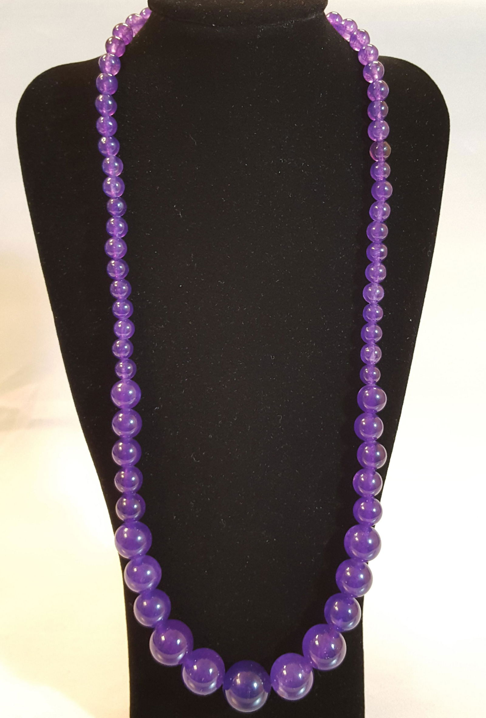 BEAUTIFUL AMETHYST NECKLACE 209 CTTW (1 of 4)