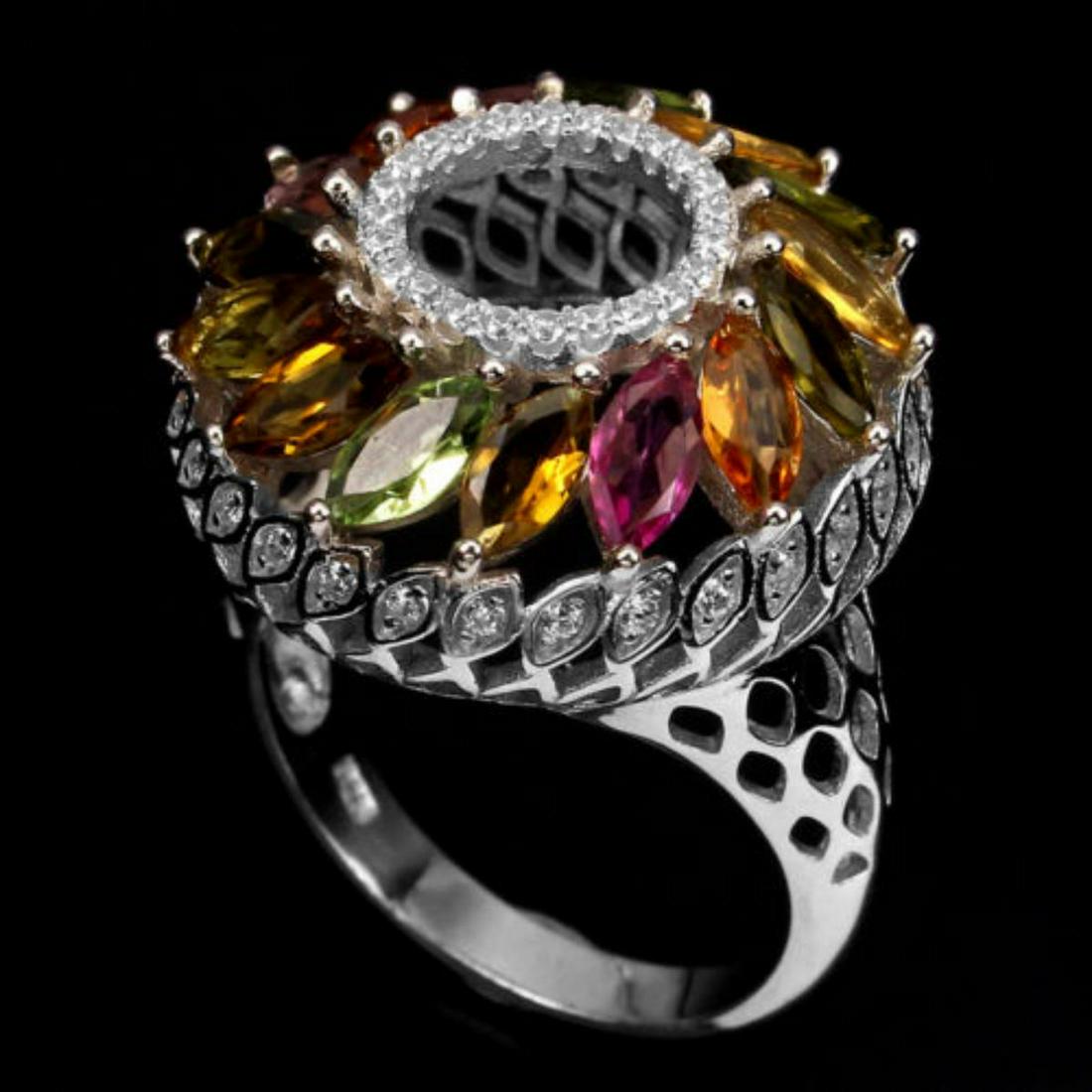 Natural Fancy Tourmaline 35 Carats Ring (1 of 1)