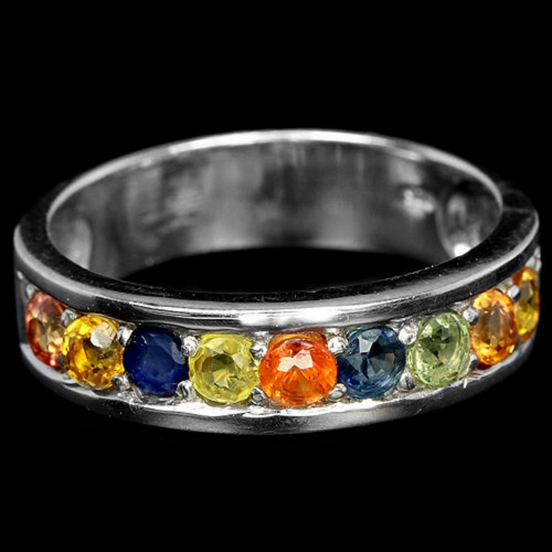 Natural Fancy Color Sapphire Ring (1 of 3)