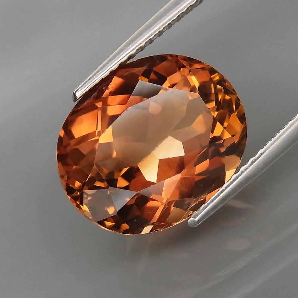Natural Imperial Champagne Topaz 10.25 Ct (1 of 1)