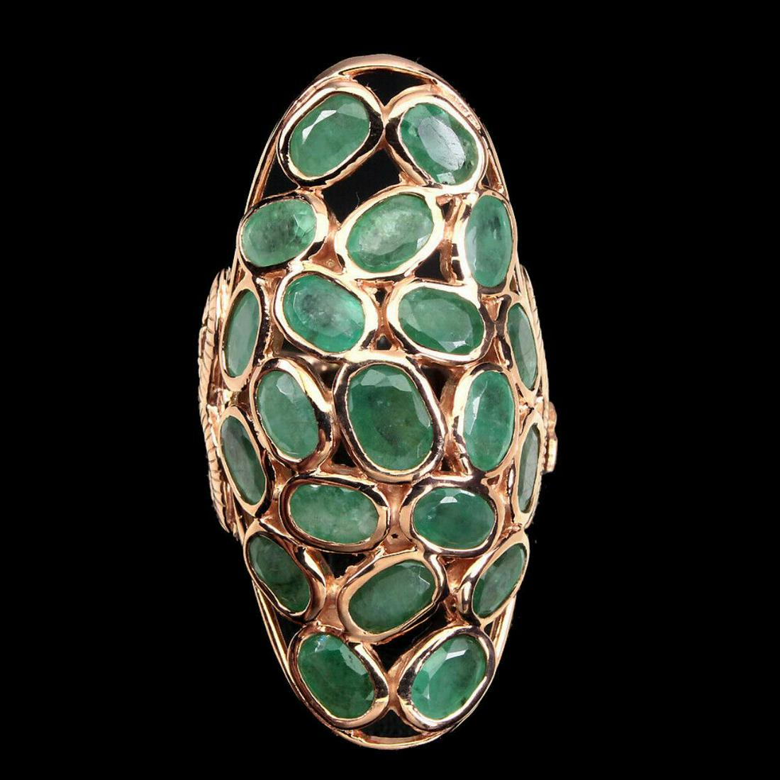 Natural Colombian Emerald Ring (1 of 3)