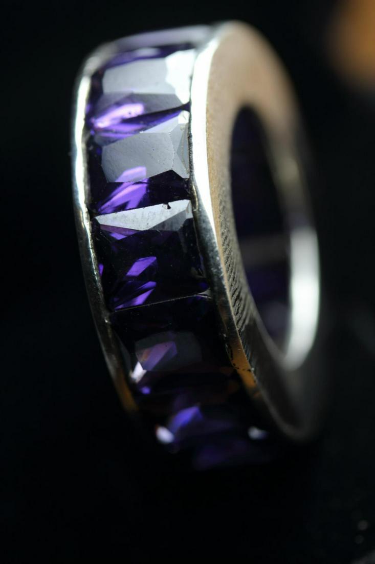 Stunning Amethyst Eternity Band 45.25 Carats (1 of 4)