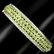 Natural Top Rich Green Peridot 169.50 Ct Bangle