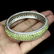 Natural Top Rich Green Peridot 169.50 Ct Bangle - 3