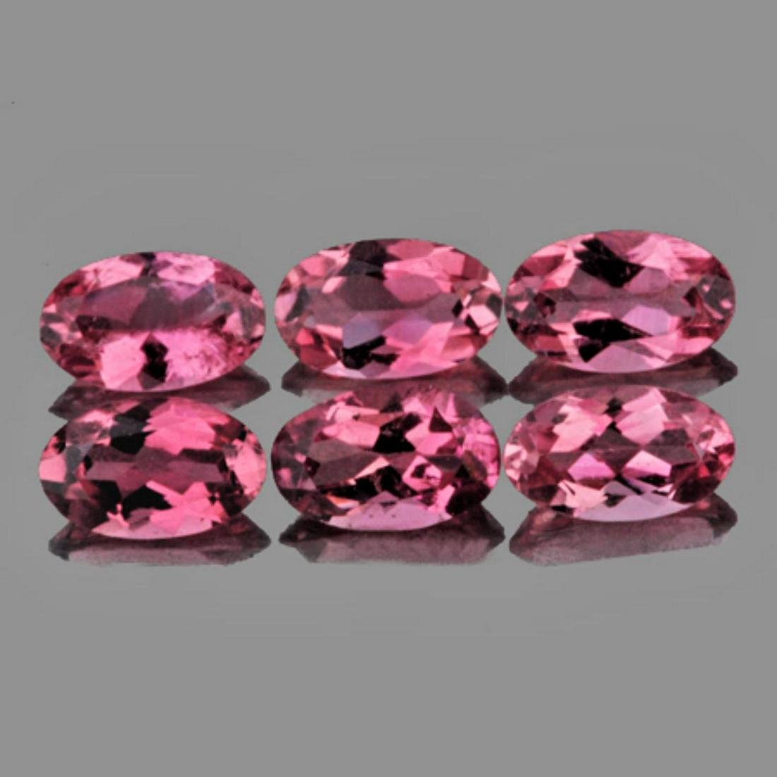 Natural Padparascha Pink Tourmaline 5x3 MM - FL (1 of 1)